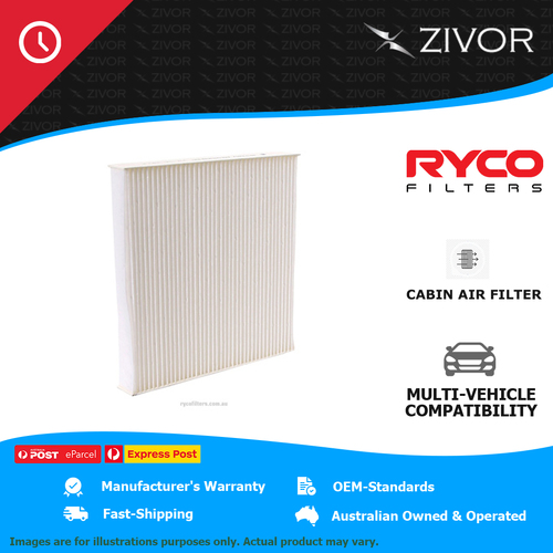 New RYCO Cabin Air Filter For HONDA JAZZ GD 1.3L L13A1 RCA251P