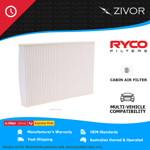 New RYCO Cabin Air Filter For IVECO DAILY 65C17 3.0L F1CE Euro 3/4 RCA256P