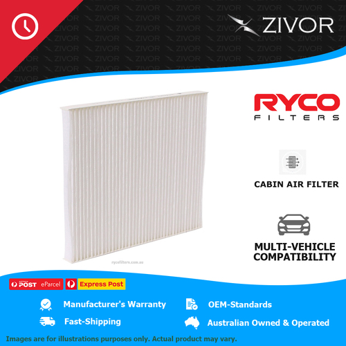 New RYCO Cabin Air Filter For FIAT 500 0.88L 312 A.2000 RCA265P