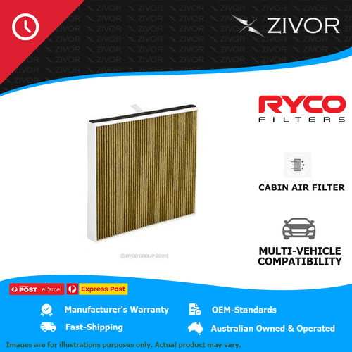 New RYCO Cabin Air Filter - Microshield For AUDI RS3 8V 2.5L CZGB RCA270M