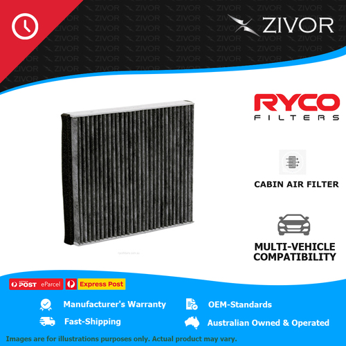 New RYCO Cabin Air Filter For VOLVO C30 2.4L B5244S4 RCA273C