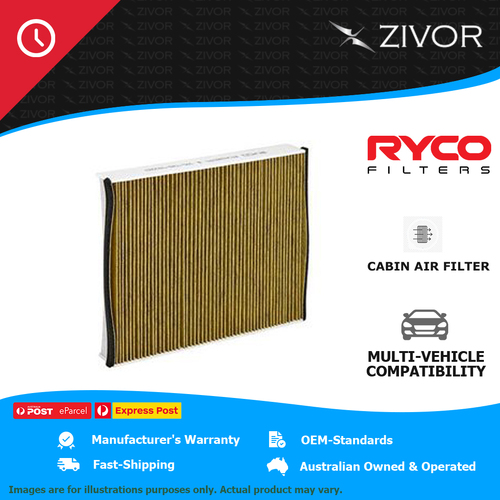 RYCO Microshield Cabin Air Filter For FORD KUGA TF 1.5L Ecoboost M9MA RCA287M