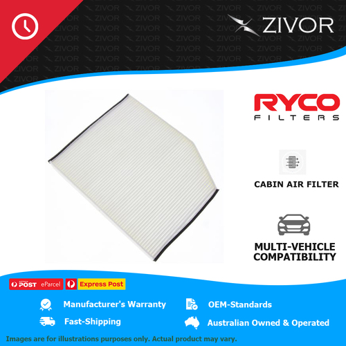 New RYCO Cabin Air Filter For FORD TRANSIT CUSTOM VN 2.0L EcoBlue TDCi RCA325P