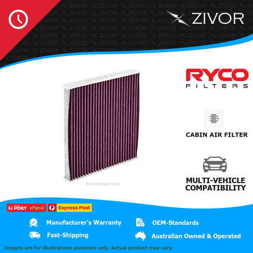 New RYCO Microshield Cabin Air Filter For FORD TRANSIT VM RCA386MS