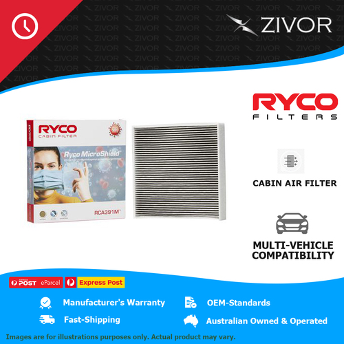 New RYCO Cabin Air Filter For JAGUAR XFR X250 5.0L AJV8 AJ133S 508PS RCA391M