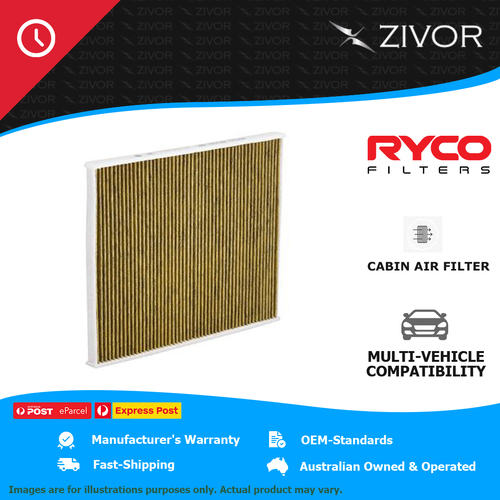 New RYCO Cabin Air Filter - Microshield For TOYOTA LANDCRUISER VDJ78R RCA414M