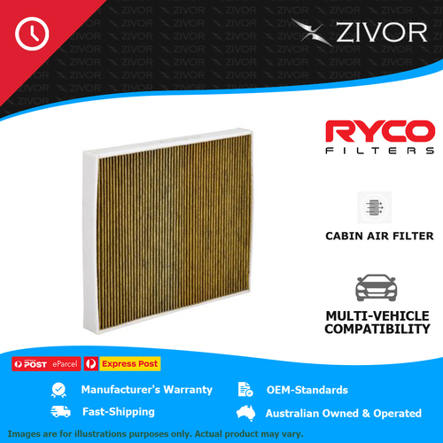 RYCO Cabin Air Filter-Microshield For VOLKSWAGEN POLO AW 85TSI 1.0L DKJA RCA427M