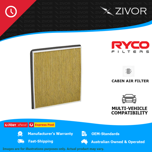 New RYCO Microshield Cabin Air Filter For KENWORTH T610 14.9L X15 RCA429M
