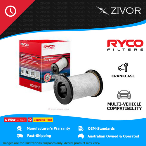 New RYCO Crankcase Filter Assembly original manufacturer standard RCC151F