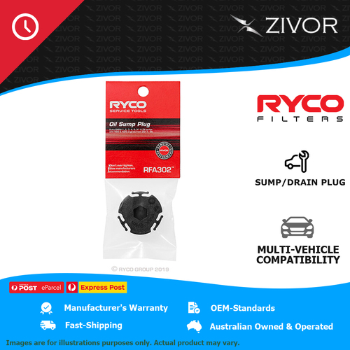 New RYCO Oil Sump Plug For BMW X1 E84 XDRIVE 28i 2.0L N20 B20 A RFA302