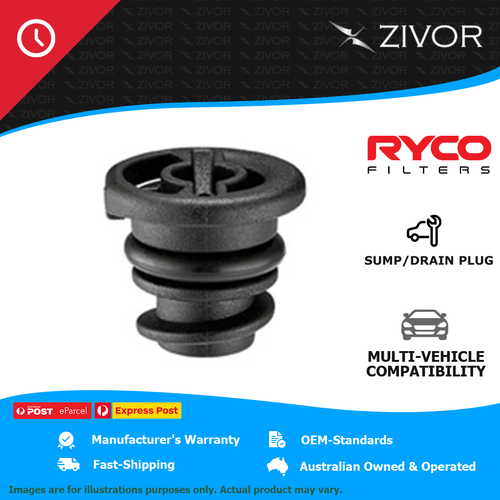 New RYCO Oil Sump Plug For VOLKSWAGEN PASSAT 3G2 132TSI 1.8L CJSA RFA304
