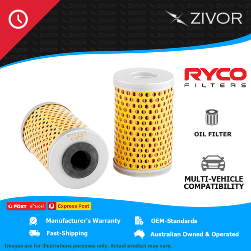 New RYCO Oil Filter Motorcycle lubrication system Longer Life - Quality RMC123