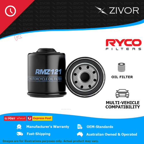 New RYCO Oil Filter Motorcycle lubrication system Longer Life - Quality RMZ121