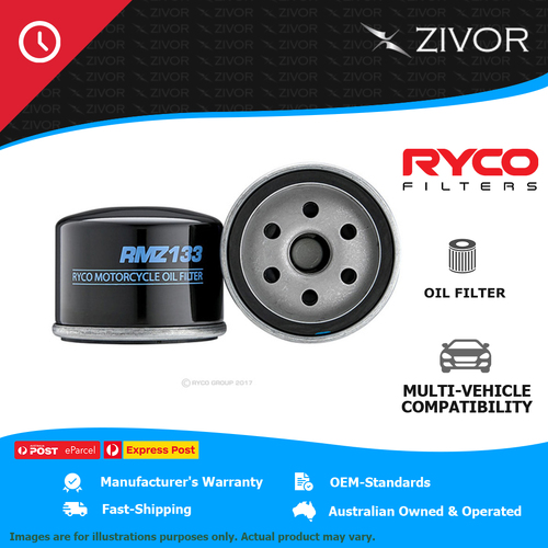 New RYCO Oil Filter Motorcycle lubrication system Longer Life - Quality RMZ133