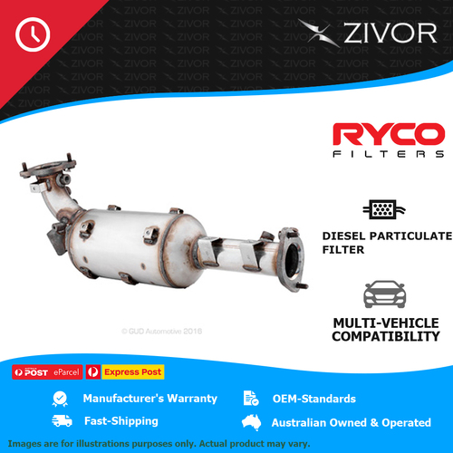 RYCO Diesel Particulate Filter (DPF) For NISSAN NAVARA D40 2.5L YD25DDTi RPF203