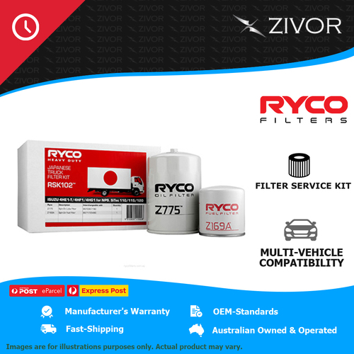 New RYCO Truck Filter Service Kit 1.58kg Service Interval Warranty RSK102