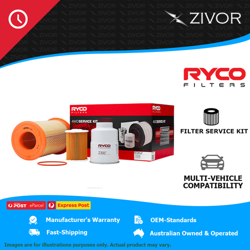 New RYCO 4WD Filter Service Kit For NISSAN NAVARA D22 3.0L ZD30DDT RSK11
