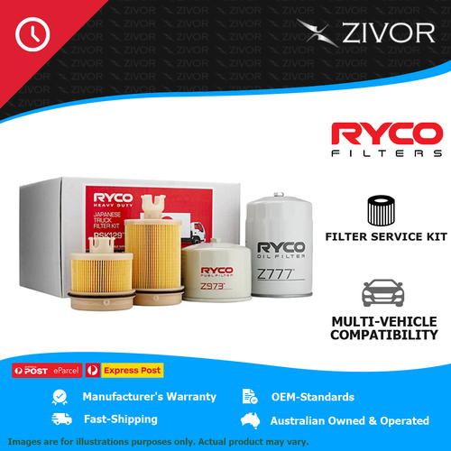 New RYCO Filter Service Kit For HINO 300 SERIES XZU605R 616 RSK129