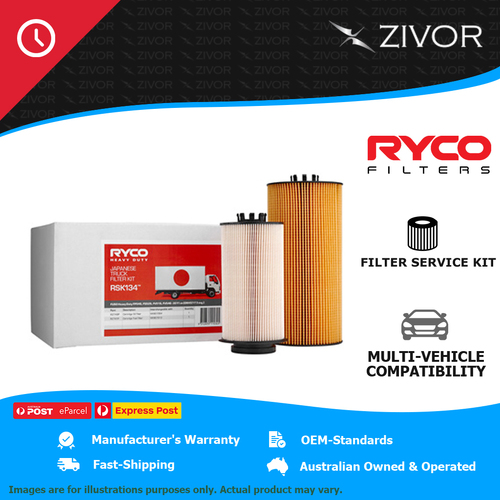 RYCO Truck Filter Service Kit For MITSUBISHI FUSO HEAVY,SHOGUN FS52SS 1 RSK134
