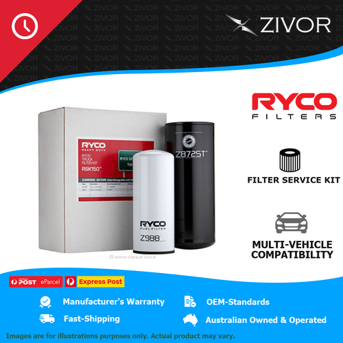 New RYCO Heavy Duty Filter Service Kit For IVECO POWERSTAR 6500 1 RSK150