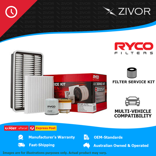New RYCO Filter Service Kit For TOYOTA HIACE KDH221R 3.0L 1KD-FTV RSK37C