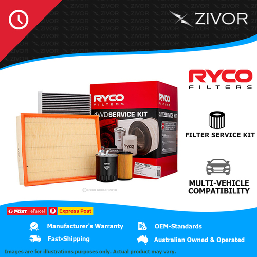 New RYCO 4WD Filter Service Kit For MERCEDES-BENZ SPRINTER 906 313CDI RSK48C