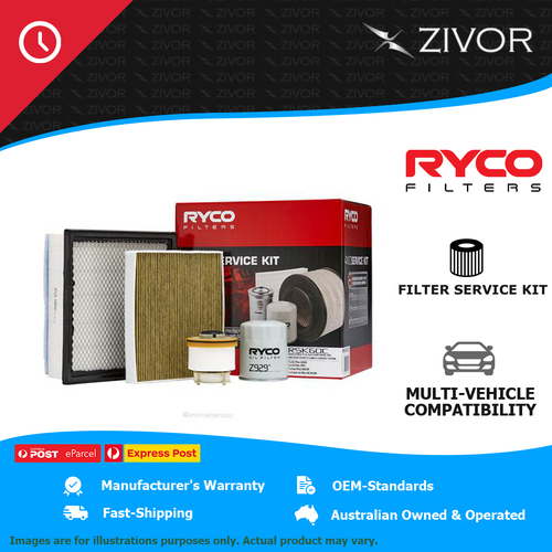 New RYCO Filter Service Kit For ISUZU D-MAX RG 3.0L 4JJ3-TCX RSK60C