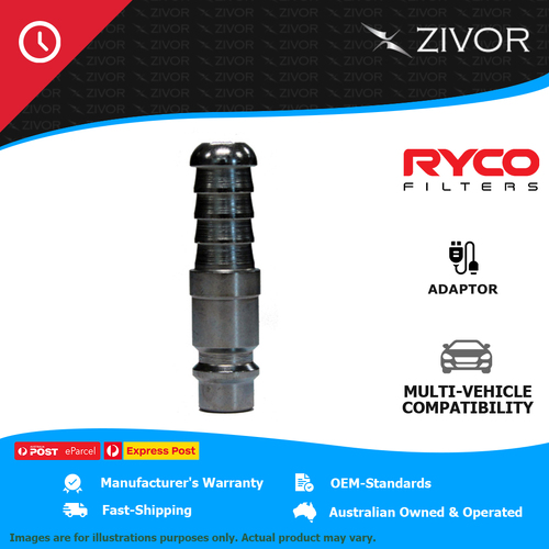 New RYCO 3/8 Barb Heavy duty brass construction Hose Fitting Adaptor RYC506A