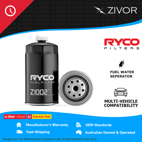 RYCO Fuel Water Seperator For IVECO EUROCARGO ML180E28P 6.7L TECTOR 6.7 Z1002