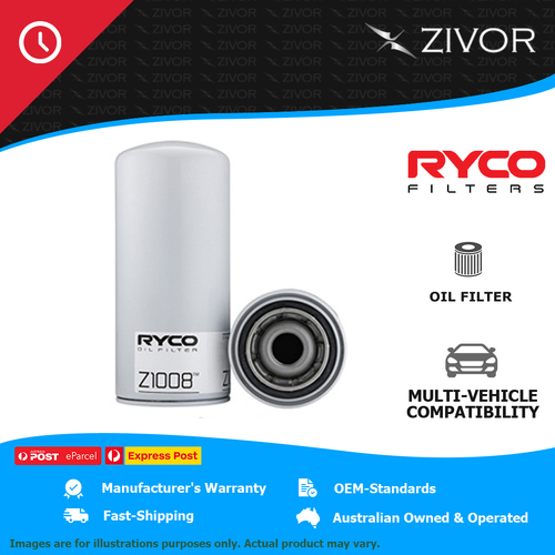 New RYCO lubrication system Oil Filter For MACK SUPERLINER 15.8L C16 Z1008