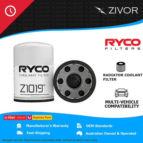 New RYCO Heavy Duty Radiator Coolant Filter For KENWORTH T404SAR 1 Z1019
