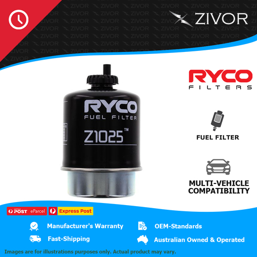 New RYCO Fuel Filter Micron-5 For ISUZU S SERIES SCR480 5.8L 6BD1 Z1025