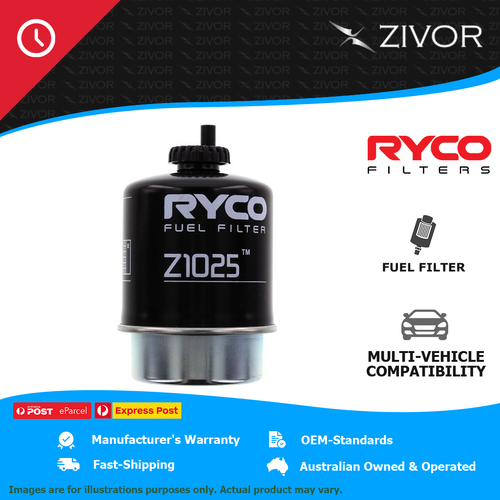 New RYCO Fuel Filter Micron-5 For FORD HEAVY TRADER 0811 4.6L TM Z1025