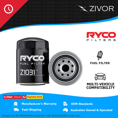 New RYCO Fuel Filter original manufacturer standard Longer Life - Quality Z1031