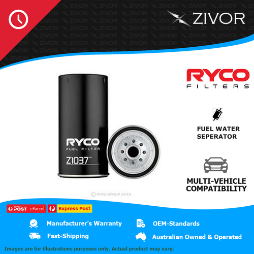 New RYCO Fuel Water Seperator For SCANIA P310 9.3L DC9 Z1037