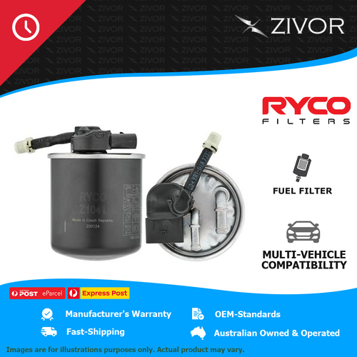 New RYCO Fuel Filter For MERCEDES-BENZ GLC250d X253 2.1L OM651 Z1041