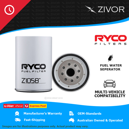 New RYCO Heavy Duty Fuel Water Seperator original manufacturer standard Z1058