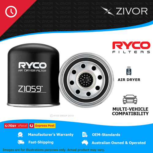 New RYCO Air Dryer Filter Heave Duty For MERCEDES-BENZ HEAVY ACTROS 3260 1 Z1059