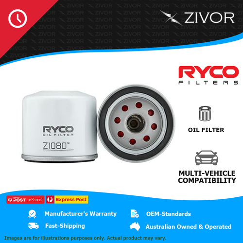 New RYCO Oil Filter Spin On For FORD ECOSPORT BL 1.5L Dragon Z1080