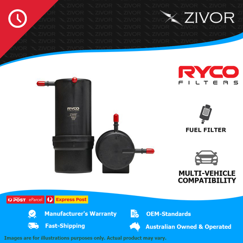 RYCO Fuel Filter In-Line For VOLKSWAGEN AMAROK 2H#, S#B TDI580 3.0L DDXE Z1119