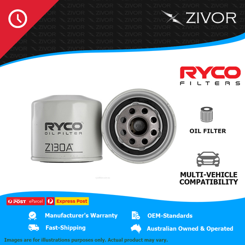 New RYCO Oil Filter Spin On For ROVER 416i SE/VITESSE 1.6L D16A3 Z130A