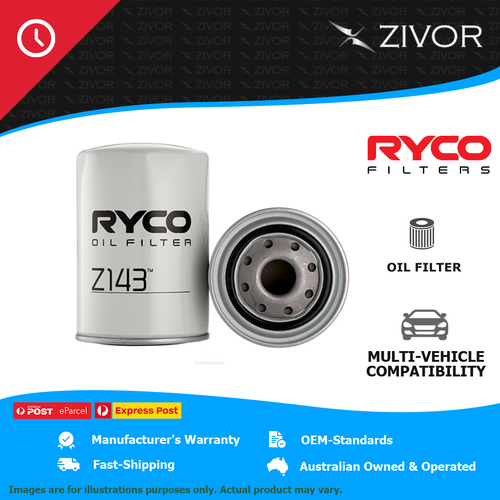New RYCO Oil Filter Spin On For ACTIVE AL920F 3.9L 4DX21 Z143
