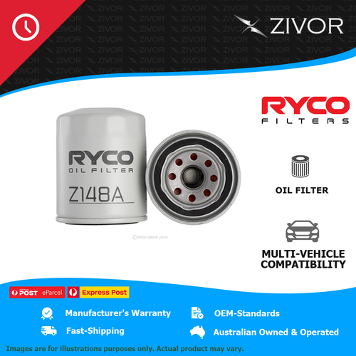 New RYCO Oil Filter Spin On For SUBARU OUTBACK B5A BR 2.0L EE20 Z148A