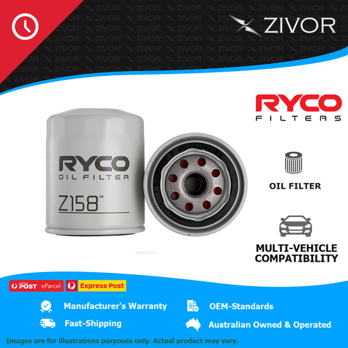 New RYCO Oil Filter Spin On For SUZUKI SIERRA SJ50, SJ51 SJ413 1.3L G13A Z158