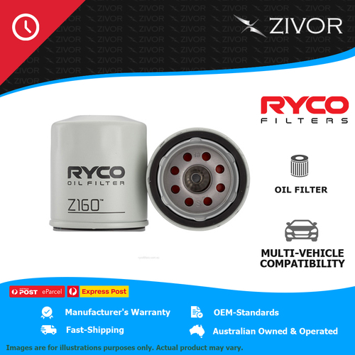 New RYCO Oil Filter Spin On For HSV CLUBSPORT VZ Z-SERIES 6.0L Gen4 LS2 Z160