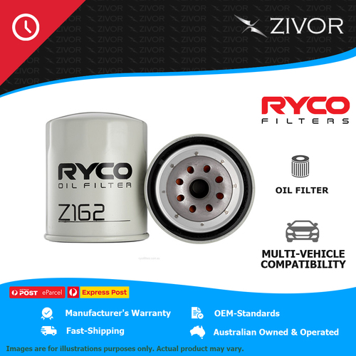 New RYCO Oil Filter Spin On For MITSUBISHI FUSO CANTER FE111 3.6L 4D32 Z162