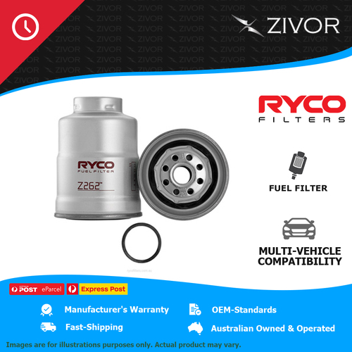New RYCO Fuel Filter Spin On For ISUZU N SERIES NKR200 3.0L 4JH1-TC Z262