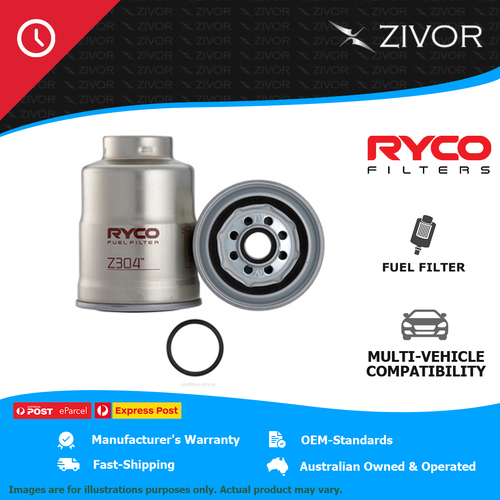 New RYCO Fuel Filter Spin On For MITSUBISHI PAJERO NC 2.3L 4D55 Z304