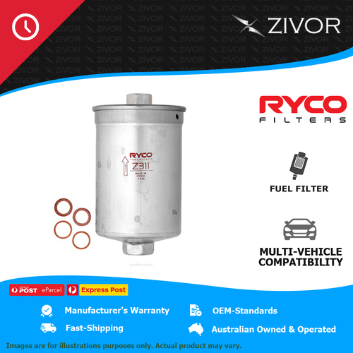 New RYCO Fuel Filter In-Line For SAAB 900i YS3A 2.1L B212 Z311