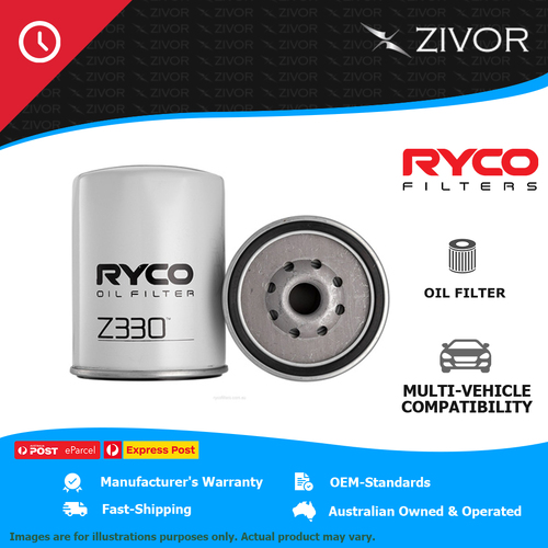 New RYCO Oil Filter Spin On For MAZDA BUS T3500 3.5L SL Z330
